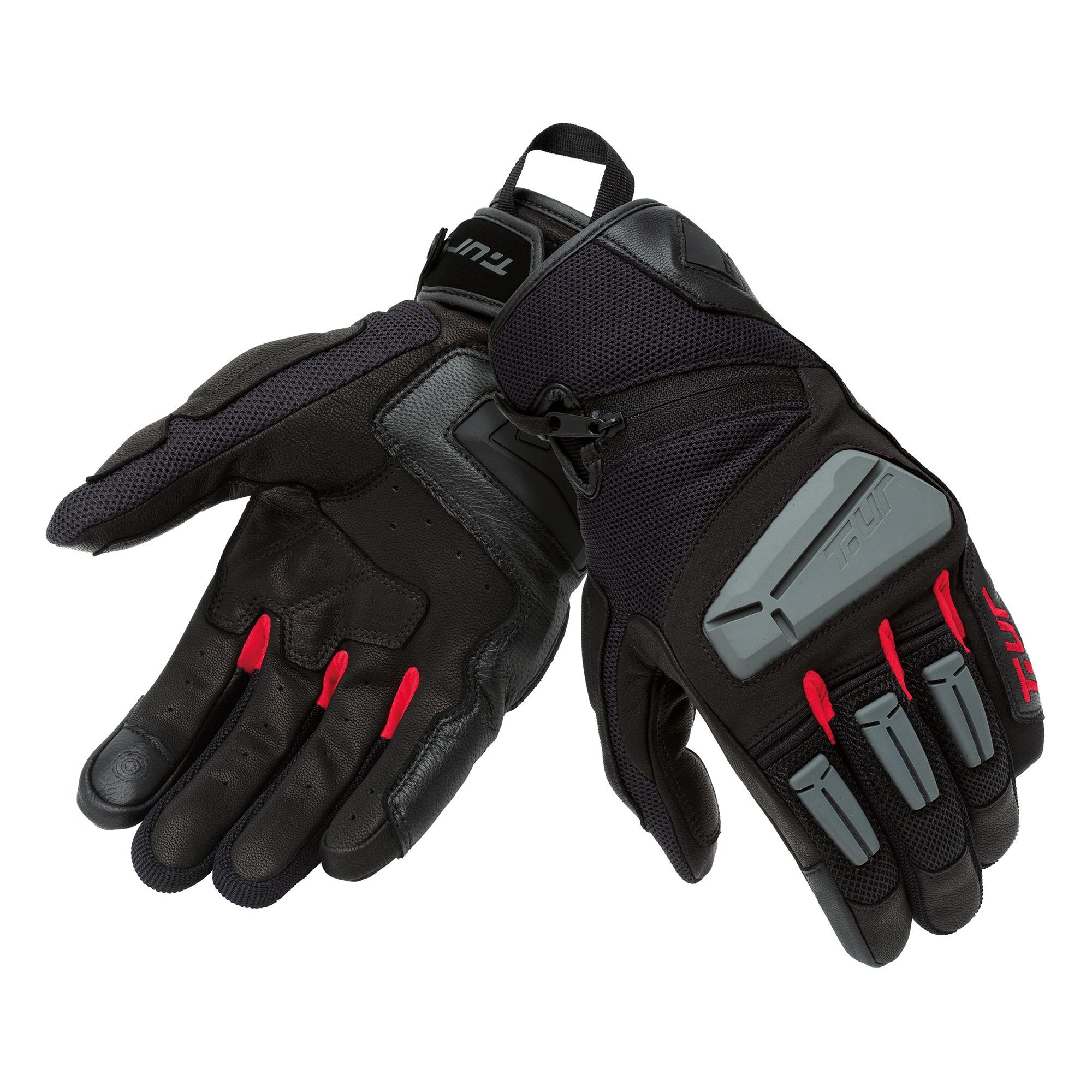 Guantes G–four Black–Red 