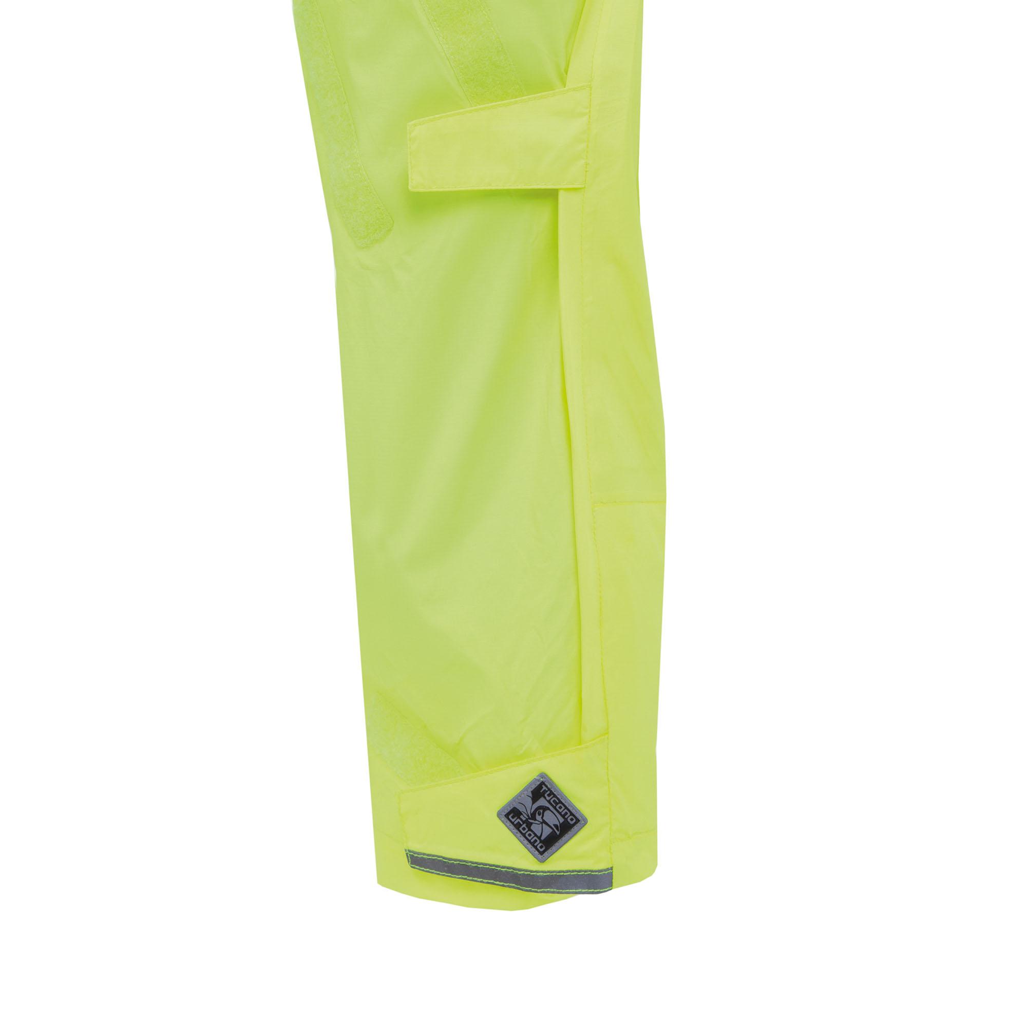 Rainproof Trousers Panta Nano Rain Zeta Fluorescent Yellow Tucano Urbano