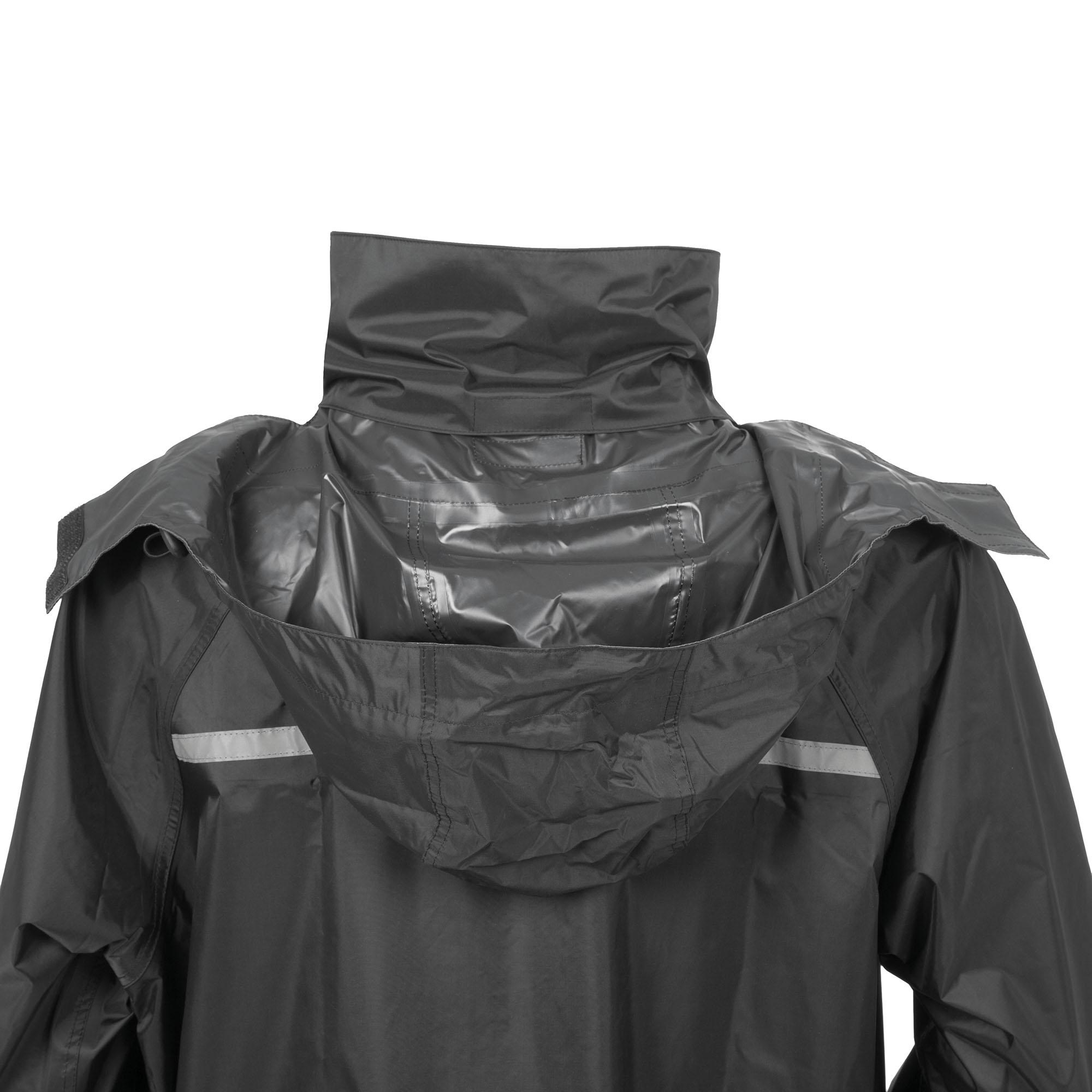 Waterproof Jacket And Trouser Set Diluvio Start Black Tucano Urbano